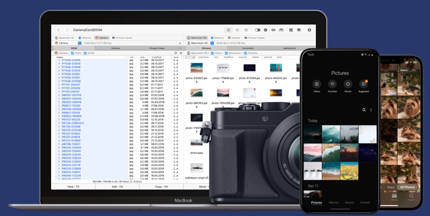 Commander One mount mobile devices Commander One mount mobile devices