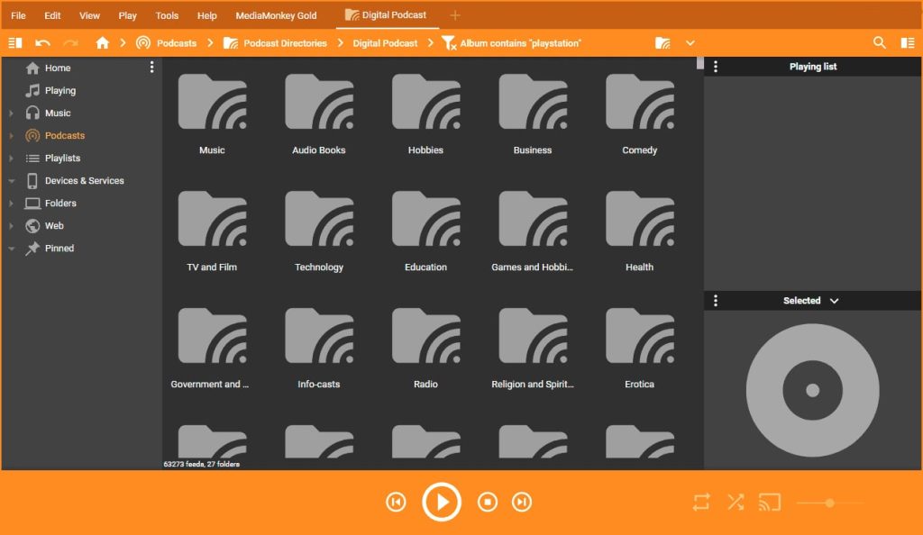 MediaMonkey iTunes alternative with excellent functionality