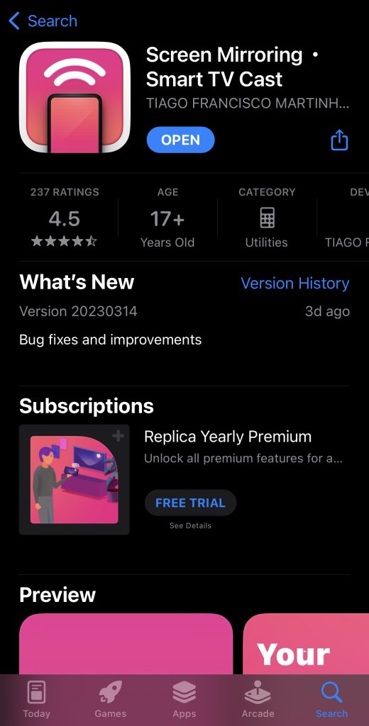Download Replica from the App Store