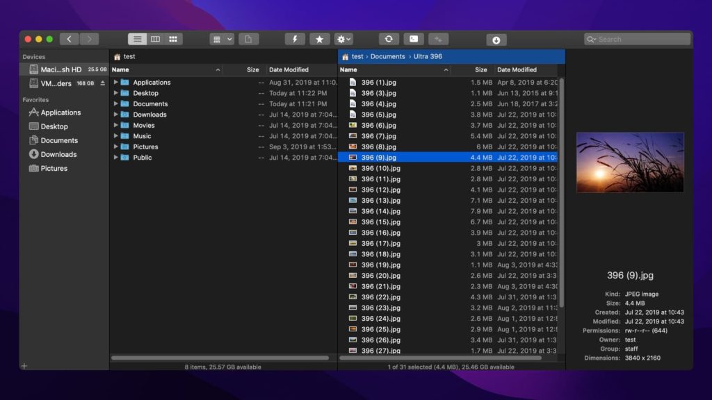ForkLift With ForkLift you can connect to multiple servers simultaneously for speedy file transfers.