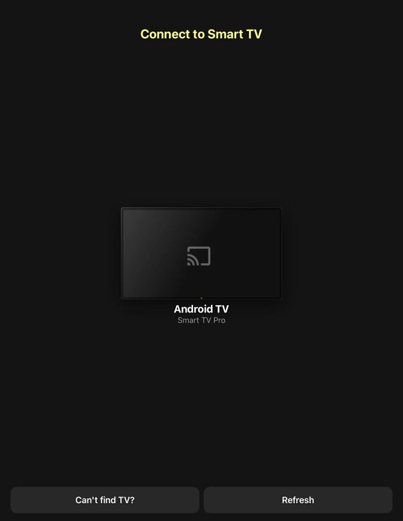 Connecting iPad to Chromecast via DoCast