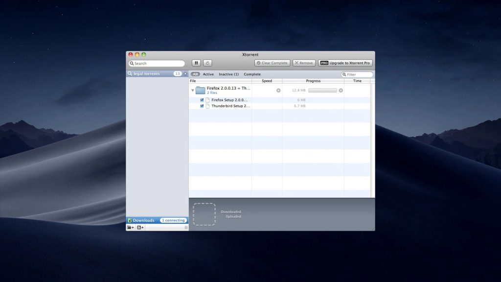 Xtorrent It's Vuze alternative with nice user interface.