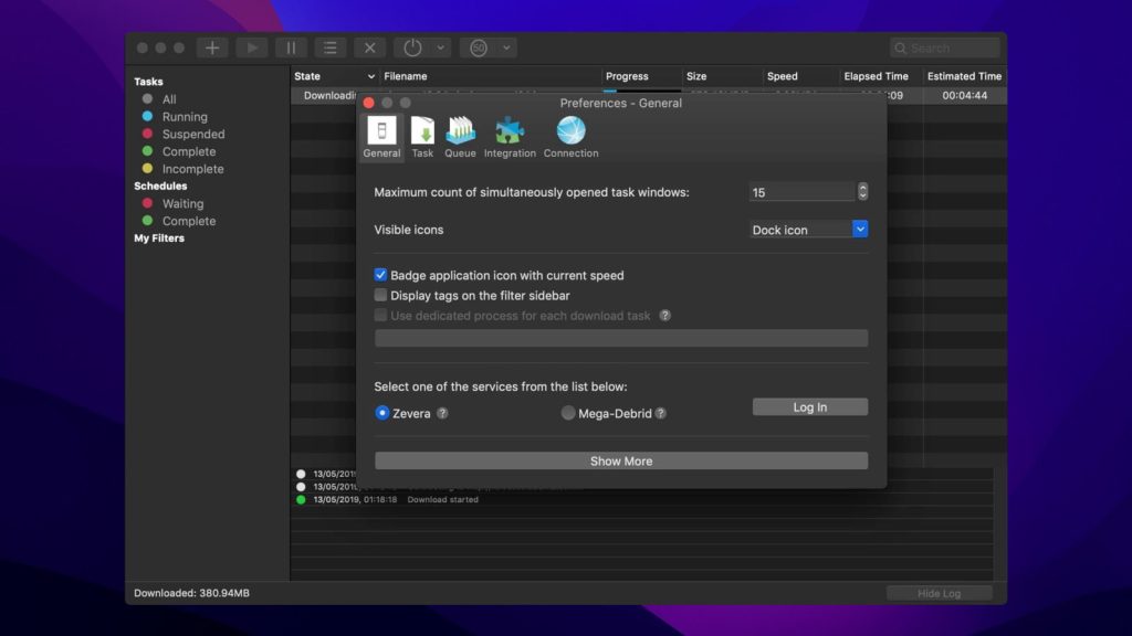 Progressive Downloader Progressive Downloader is free IDM alternative for Mac with some unique features.