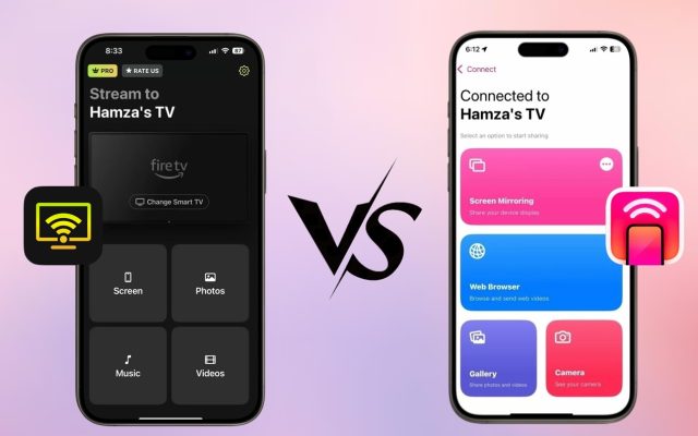 DoCast vs Replica・Screen Mirroring・Cast